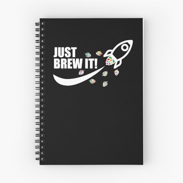Item preview, JUST BREW IT - Hop Rocket designed and sold by Craftaholic.