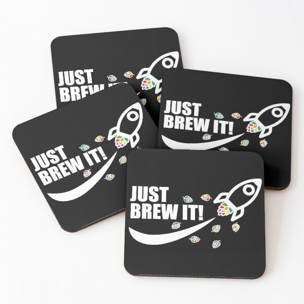 Item preview, JUST BREW IT - Hop Rocket designed and sold by Craftaholic.