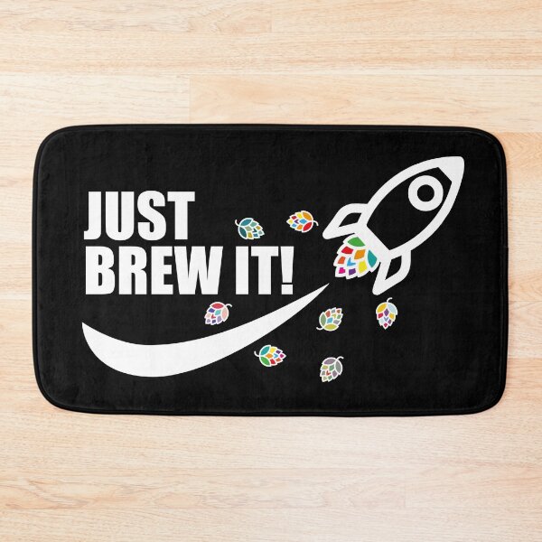 Item preview, JUST BREW IT - Hop Rocket designed and sold by Craftaholic.