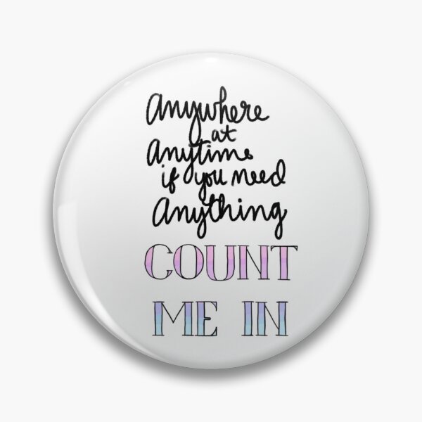 Item preview, Count Me In designed and sold by corlinadora.