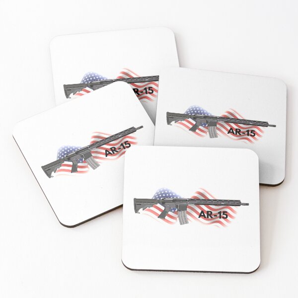 Item preview, Patriotic AR-15 Semi-automatic Rifle designed and sold by NorseTech.