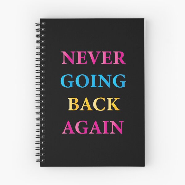 Item preview, never going back again  designed and sold by waleedmurad.