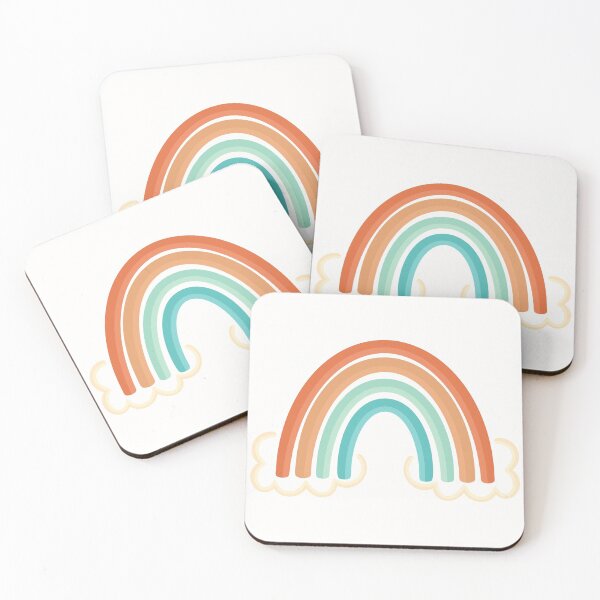 Item preview, Retro Vibrant Rainbow designed and sold by WithAhava.