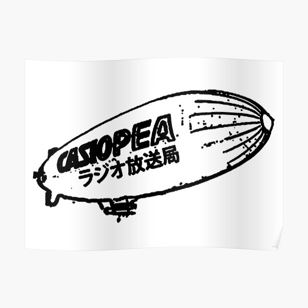 casiopea band sticker