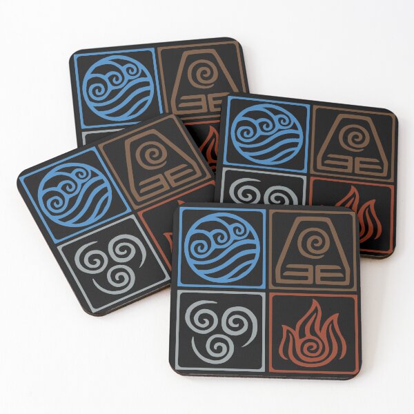 Item preview, Avatar Four Elements--Flat Colors designed and sold by AthenaBird.