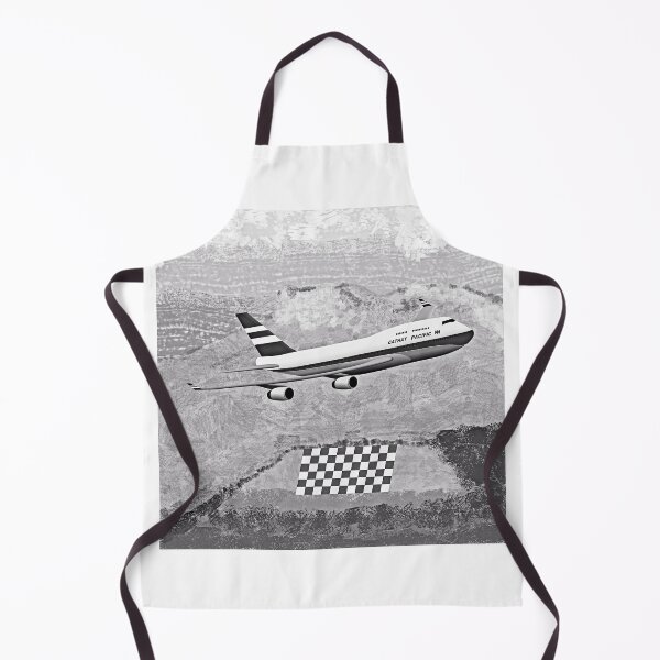 Item preview, B&W Cathay Pacific 747 Kai Tak designed and sold by cat3aviation.