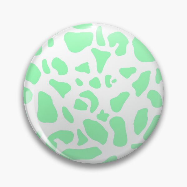 Item preview, Pastel Green Cow Print Pattern designed and sold by tinyteacups.