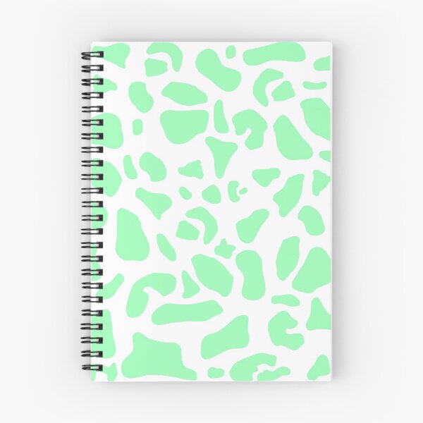 Item preview, Pastel Green Cow Print Pattern designed and sold by tinyteacups.