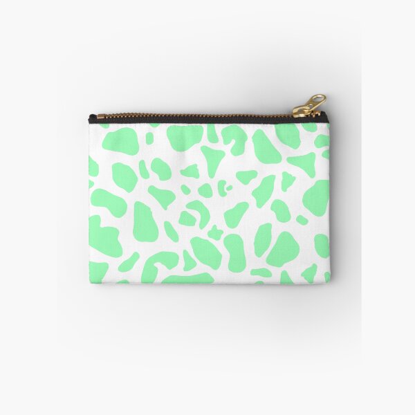 Item preview, Pastel Green Cow Print Pattern designed and sold by tinyteacups.