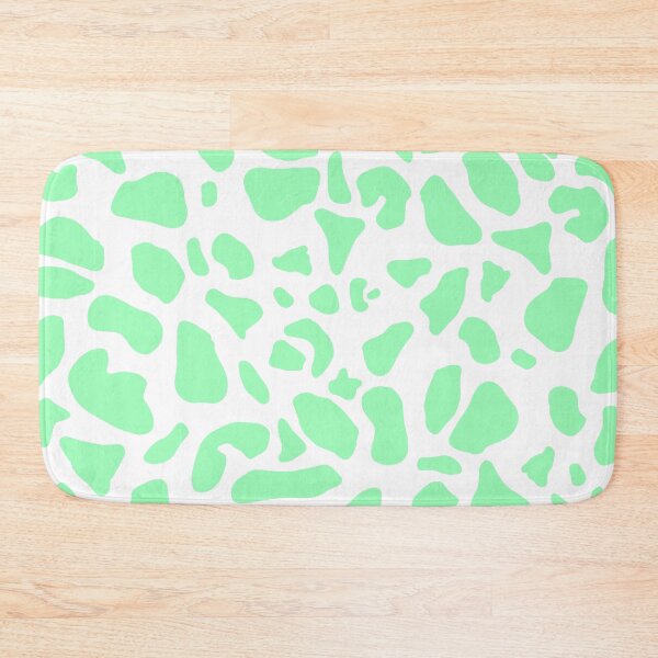 Item preview, Pastel Green Cow Print Pattern designed and sold by tinyteacups.