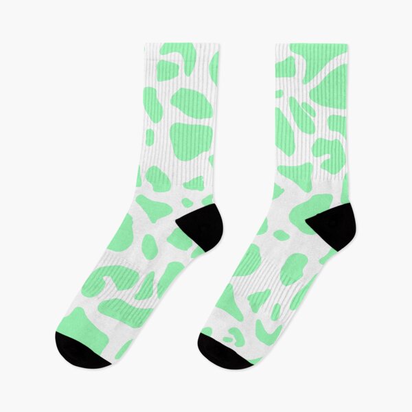Item preview, Pastel Green Cow Print Pattern designed and sold by tinyteacups.