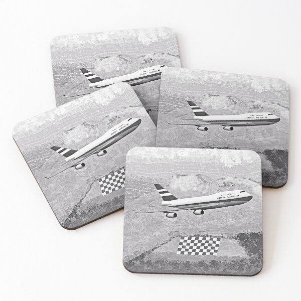 Item preview, B&W Cathay Pacific 747 Kai Tak designed and sold by cat3aviation.