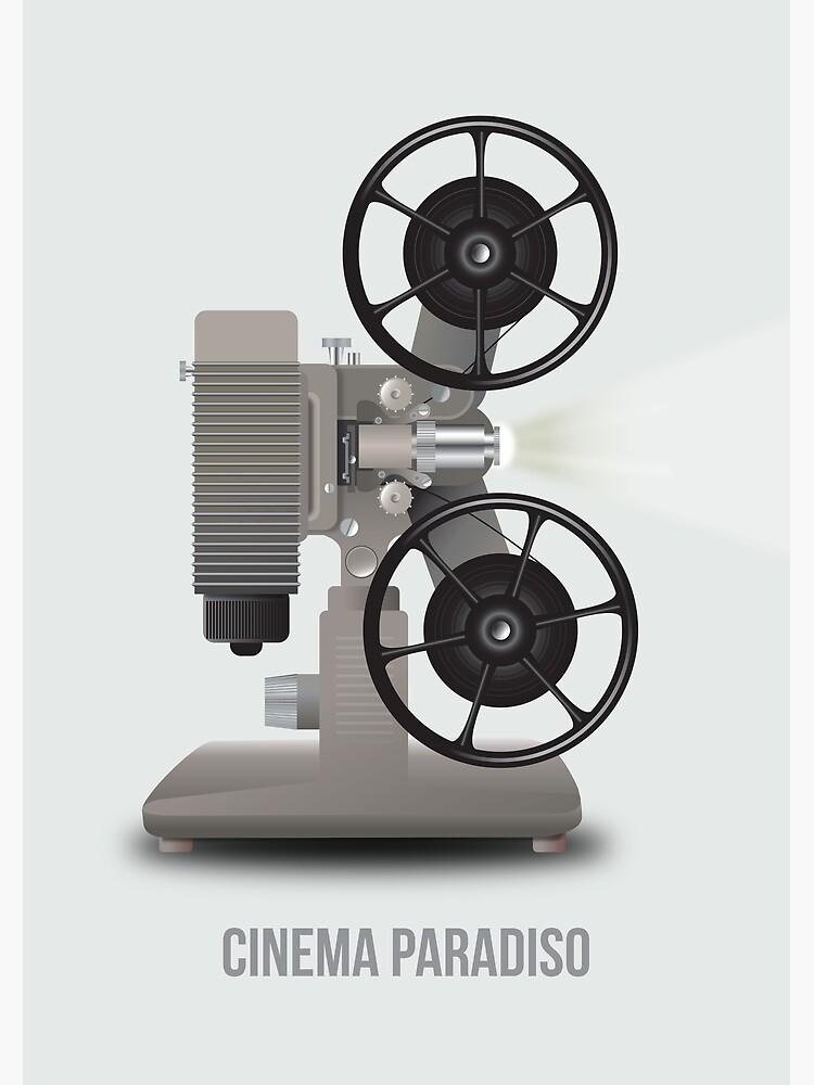 Cinema Paradiso - Alternative Movie Poster by MoviePosterBoy
