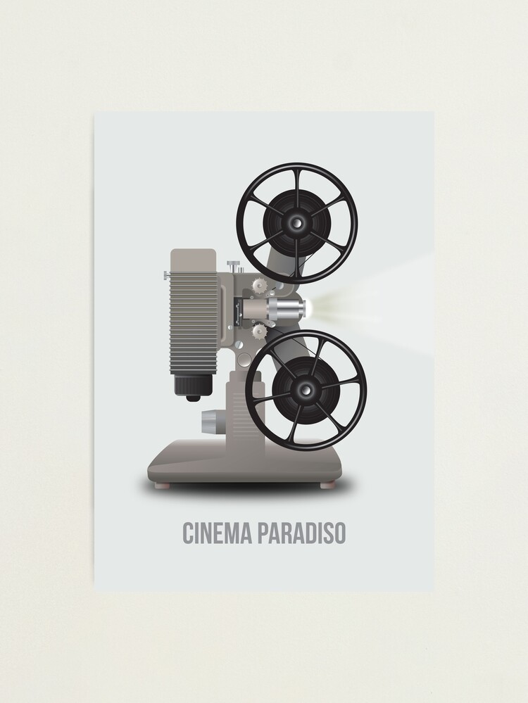 Alternate view of Cinema Paradiso - Alternative Movie Poster Photographic Print