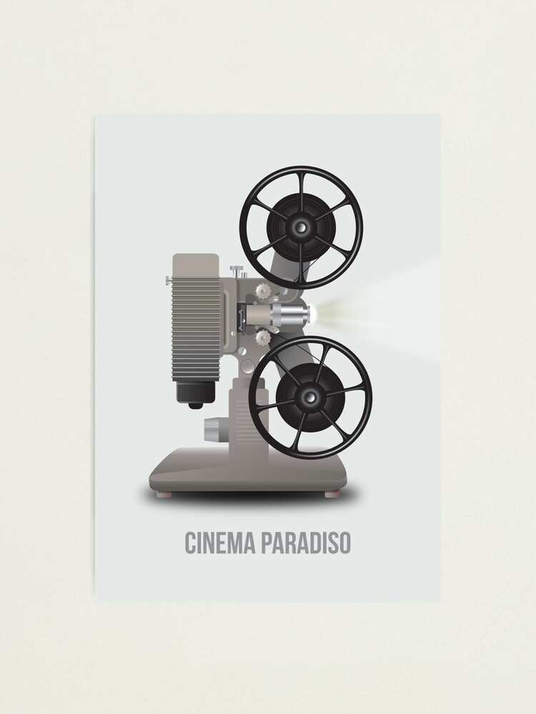 Alternate view of Cinema Paradiso - Alternative Movie Poster Photographic Print