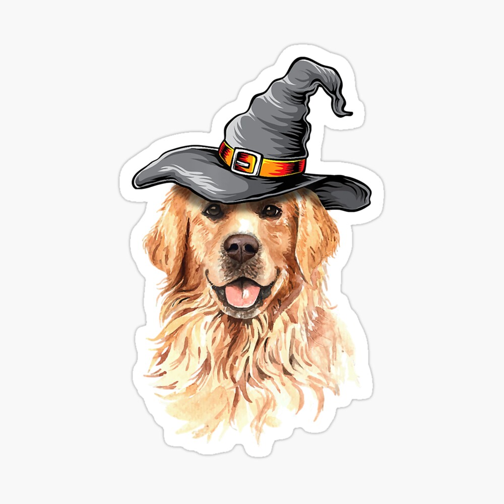 golden retriever halloween shirt