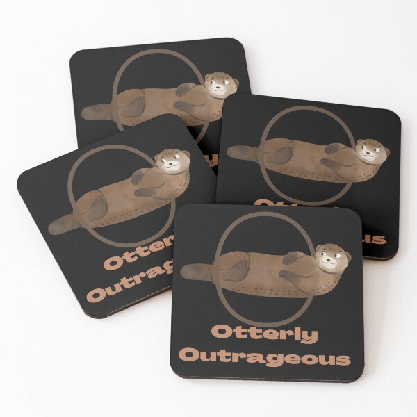 Item preview, Otters doing tricks is otterly outrageous!  designed and sold by TeeZoneZtore.