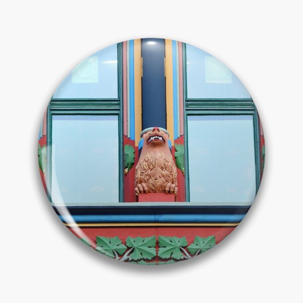 Item preview, Town Hall Window With Monkeys designed and sold by Alexandra Lavizzari.