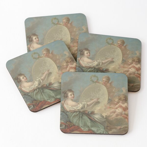 Item preview, François Boucher - Allegory of Painting designed and sold by jwebmarket.