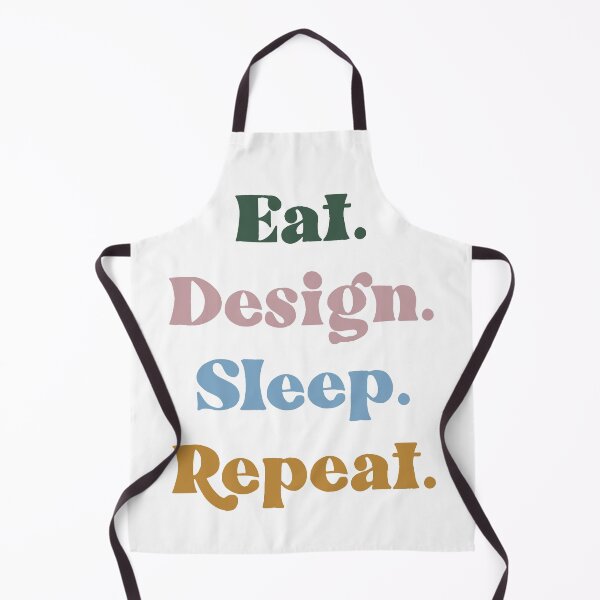 Item preview, Eat, Design, Sleep, Repeat motivational quote designed and sold by lilvisionaries.