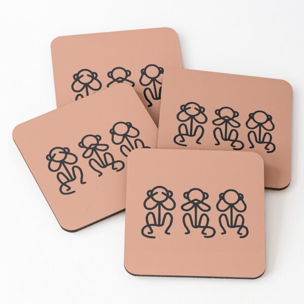 Item preview, Stickman /  See No Evil, Say No Evil, Hear No Evil designed and sold by LotusCreations.
