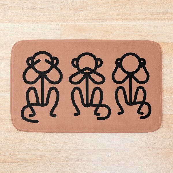 Item preview, Stickman /  See No Evil, Say No Evil, Hear No Evil designed and sold by LotusCreations.