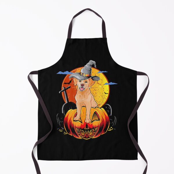 Item preview, Golden Retriever Halloween With Pumpkin Hat Witch Funny Dog Lover designed and sold by MagicJohnson22.