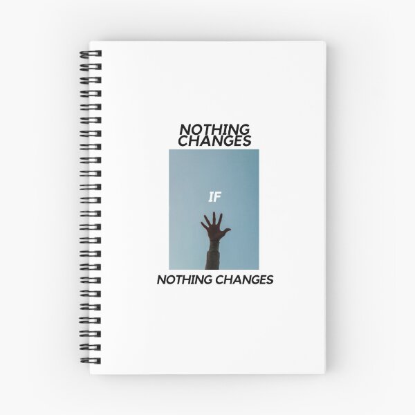 Item preview, Nothing Changes, If Nothing Changes designed and sold by DarmeCo.
