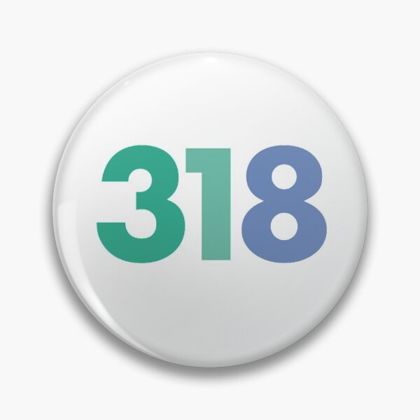 Item preview, 318 area code designed and sold by shopsanguine.