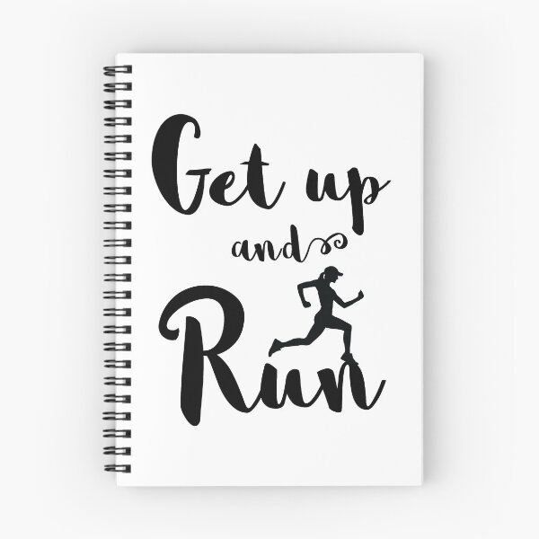 Item preview, Get Up And Run, With Woman Running designed and sold by 4AllTimes.