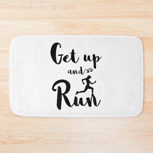 Item preview, Get Up And Run, With Woman Running designed and sold by 4AllTimes.