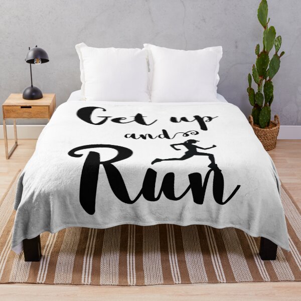 Item preview, Get Up And Run, With Woman Running designed and sold by 4AllTimes.