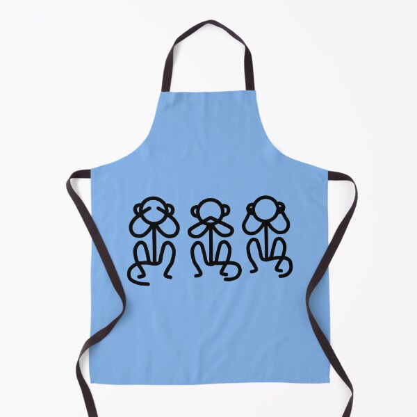 Item preview, Stickman / See No Evil, Say No Evil, Hear No Evil designed and sold by LotusCreations.