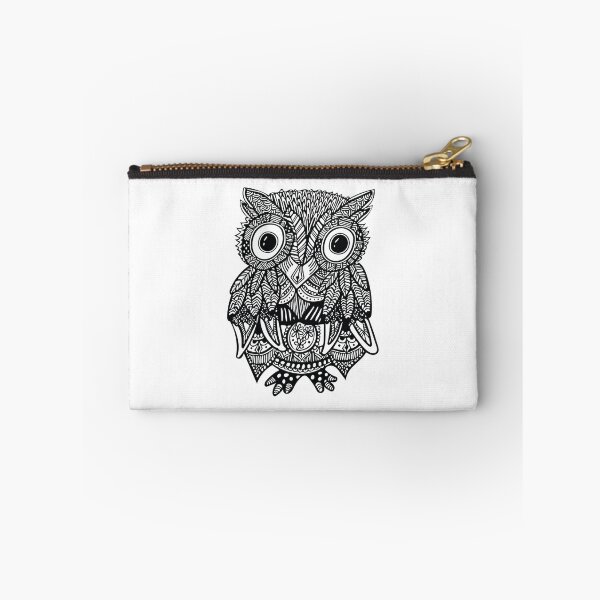 Item preview, Owl Zentangle designed and sold by Emily Hoehenrieder.