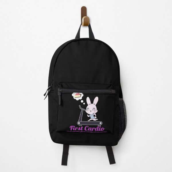 Item preview, Rabbit Run - First Cardio, then Cake! designed and sold by TeeZoneZtore.