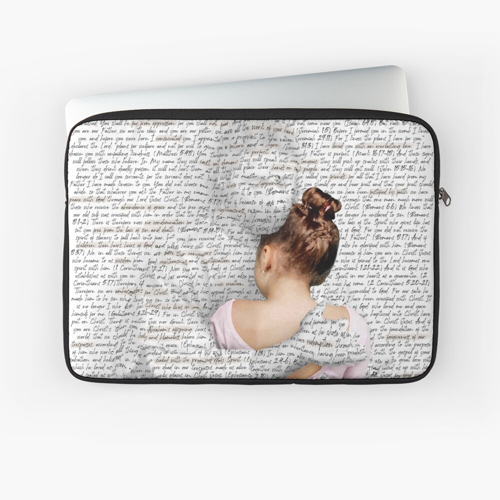 70 Bible Verses Wall Art On Identity for Bible Journaling Laptop Sleeve  for Sale by projectmadenew