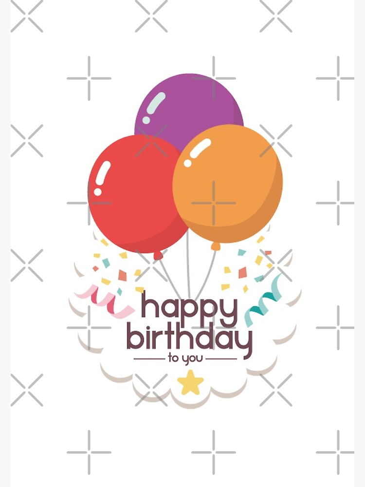 "Alles Gute zum Geburtstag Ballon Vorlage, Ballon Geburtstag, Alles