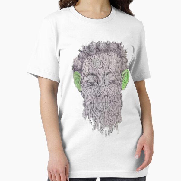 Vista previa del artículo con la obra «True Detective - 'Green Eared Spaghetti Monster'», diseñado y vendido por Damundio.