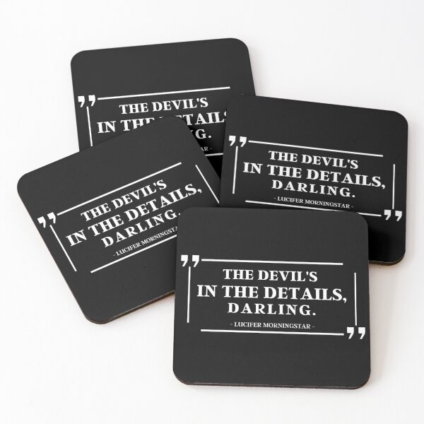 Item preview, The Devil's In The Details, Darling | Lucifer Morningstar  designed and sold by KauzSL.