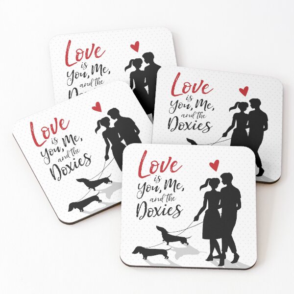 Item preview, Love is You Me and the Doxies designed and sold by Reiyankhairina.