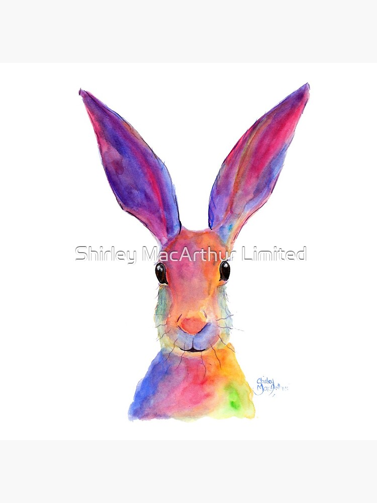 HARE RaBBiT PRiNTS 'JELLY BEAN' BY SHIRLEY MACARTHUR by ShirleyMacA