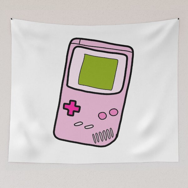 Aperçu de l'œuvre Conception de Gameboy rose mignon créée et vendue par Puffoo.