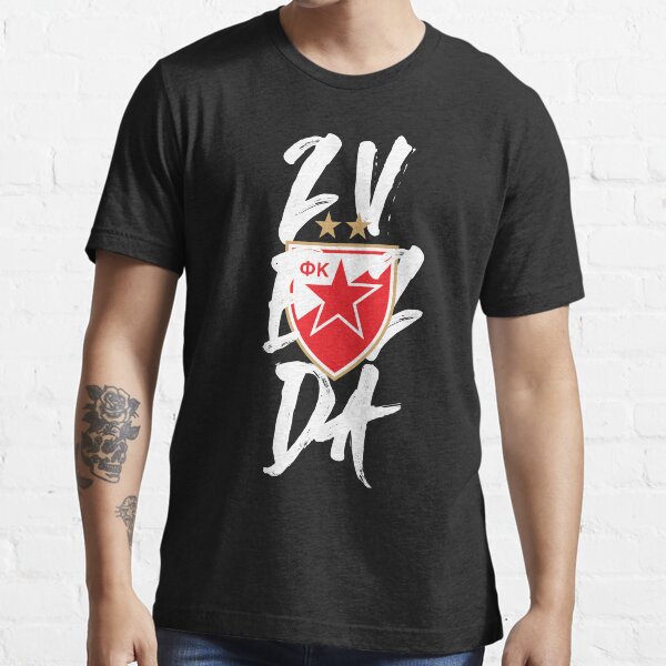 Herren T-Shirt Delije Sever Red Star Crvena Zvezda Soccer S-3XL NEU TOP QUALITÄT