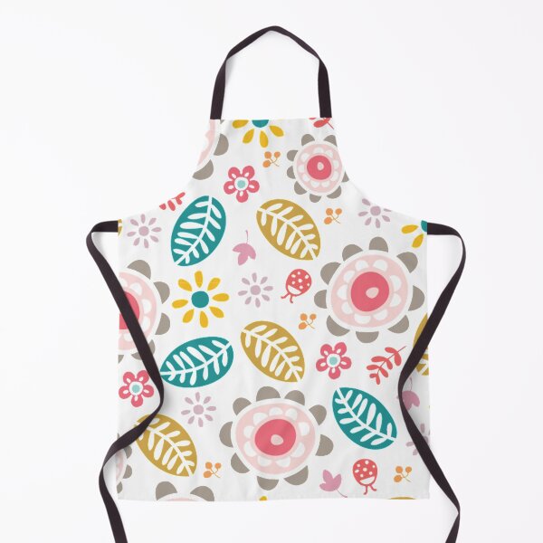 Item preview, Folk Art Floral and Lady Bug Leaves designed and sold by Mexikawaii.