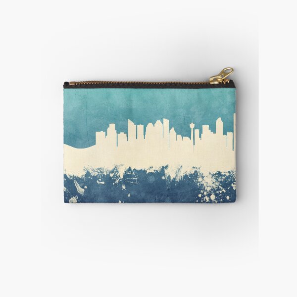Aperçu de l'œuvre Calgary Canada Skyline créée et vendue par ArtPrints.