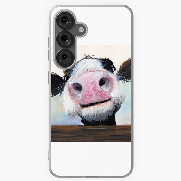 Item preview, NOSEY COW 'HEY! HOW'S IT GOIN'?' BY SHIRLEY MACARTHUR designed and sold by Shirley MacArthur Limited.