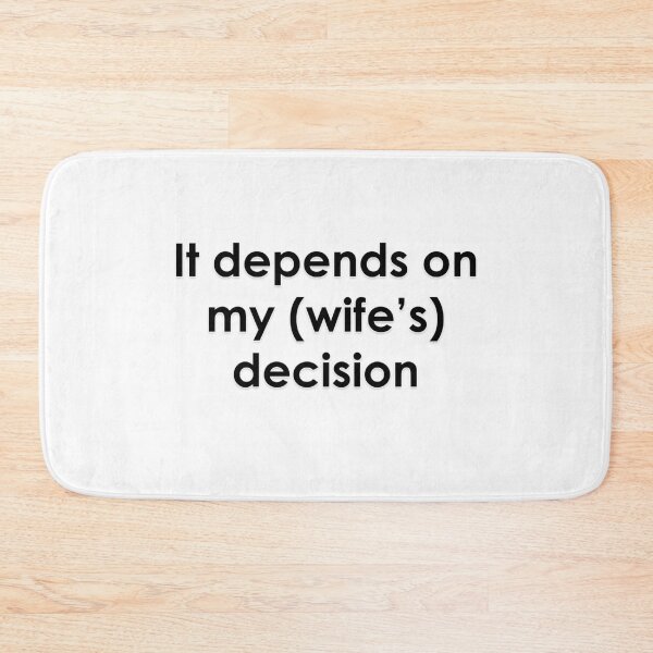 Item preview, Wife Matters designed and sold by Gypsophilia.