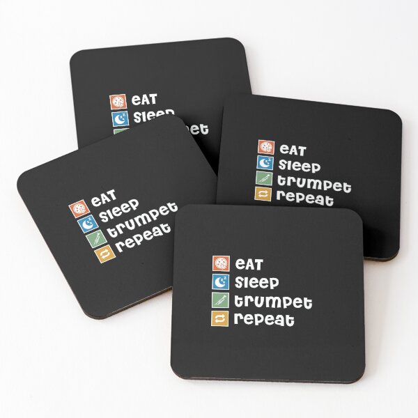Item preview, Trumpet. Eat. Sleep. Repeat designed and sold by orlumbuspirate.