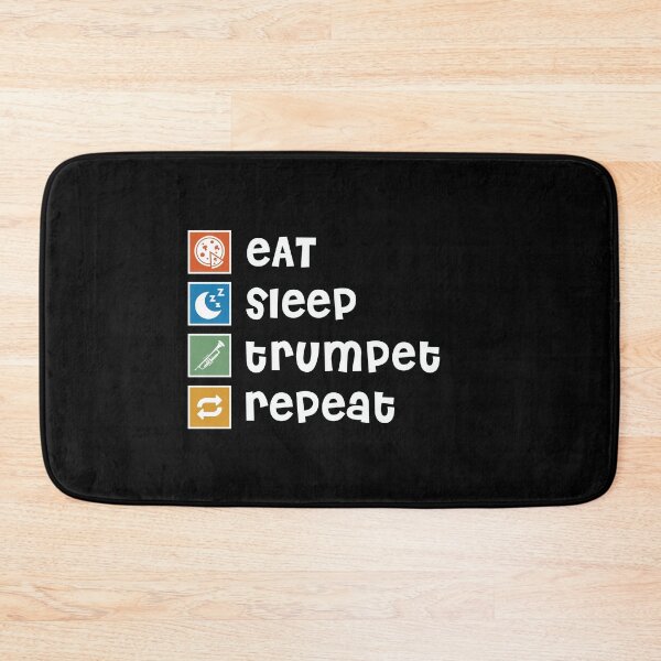 Item preview, Trumpet. Eat. Sleep. Repeat designed and sold by orlumbuspirate.