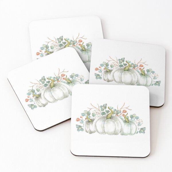 Item preview, white pumpkin elegant halloween  designed and sold by latiendadearyam.